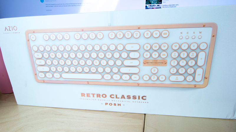 Illustration for article titled Azio Retro Classic Keyboard Review: The New Vintage